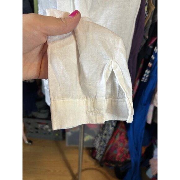 Karta Cottagecore Prairie Tunic Top Boho Embroidered Floral Long Sleeve White L? - Picture 6 of 10